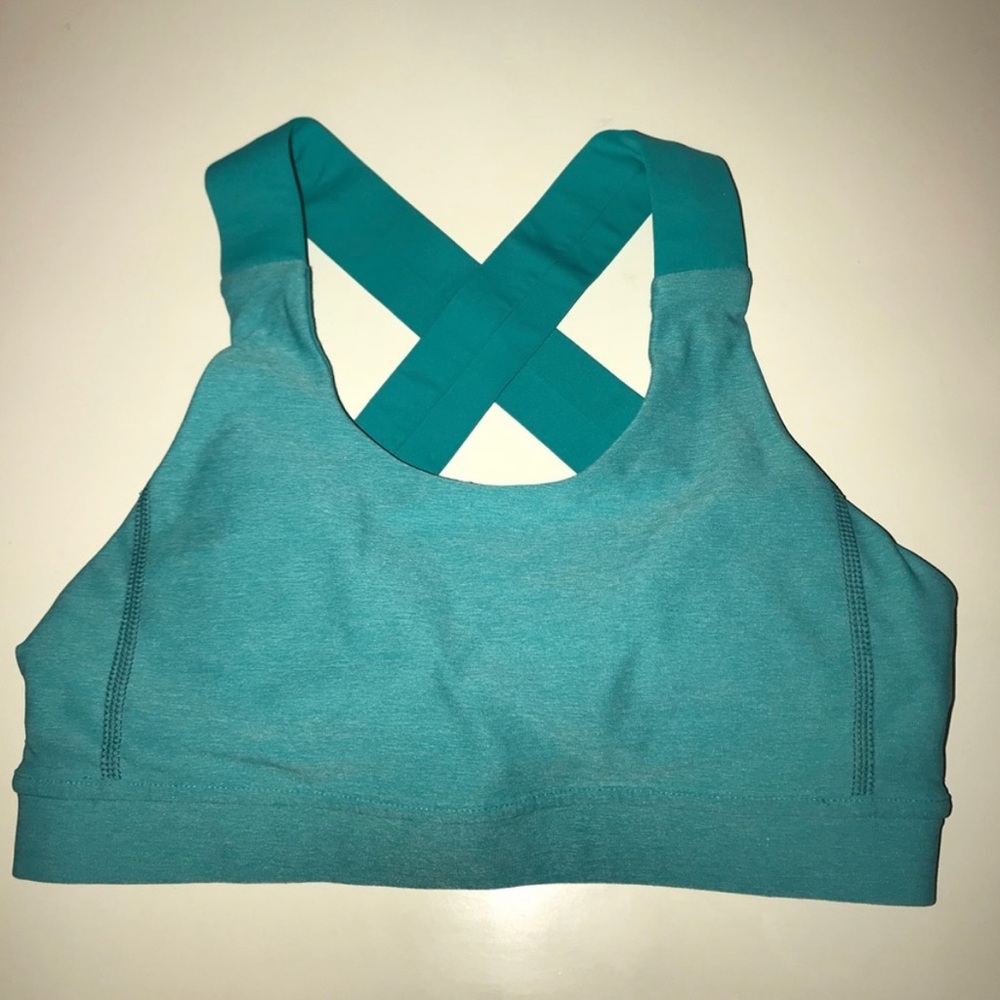 Lululemon bra teal size 4